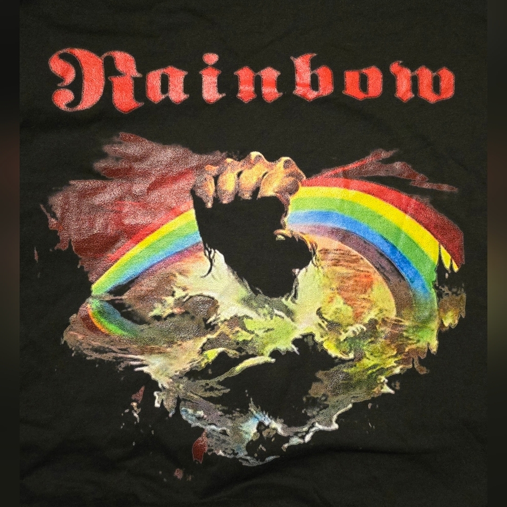 Rainbow - Rising 1976 Album Artwork Tshirt - Picture 2 of 3